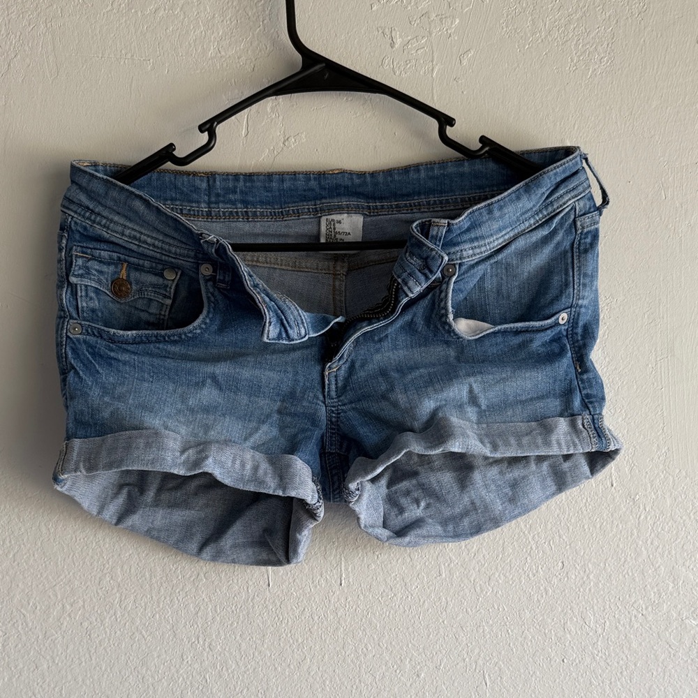 Classic Blue Kids Denim Shorts